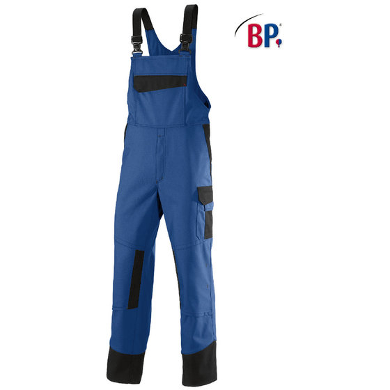 BP® - Latzhose 2431 820 königsblau/schwarz, Größe 58n