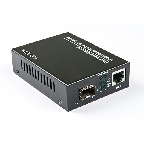 LINDY 25125 Gigabit Media-Konverter inklusive SFP Slot