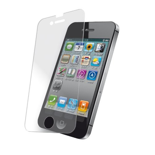 Elecom - Displayschutzfolie für iPhone 4 / 4S