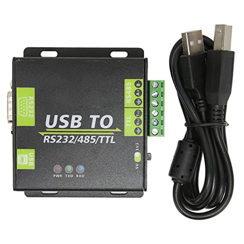 LJCM RS232-zu-Ttl-Waveshare-Spannungswiederverbindungsgerät, USB-zu-RS232/485/TTL-Isolationskonverter, Schnelle Kommunikationsgeschwindigkeit, Starkes Anti-Interferenz-Adaptermodul