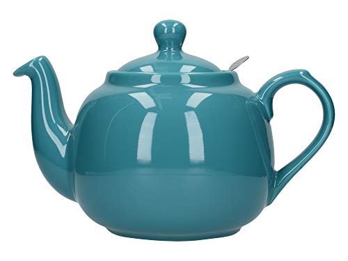 London Pottery 74602 Teekanne mit Teesieb Bauernhaus aus Keramik