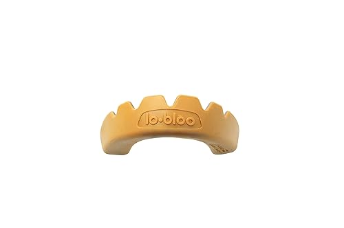 lobloo PRO-FIT Patent Pending, Professional Dual-Density impressionless Mouthguard for High Contact Sports as MMA, Hockey, Football, Rugby. Medium 10-13yrs, Orange