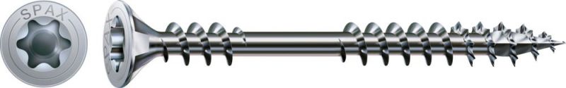 Spax verlegeschraube wirox senkkopf t-star plus - vg verzinkt -- 4,5 x 70 mm - 500 stück