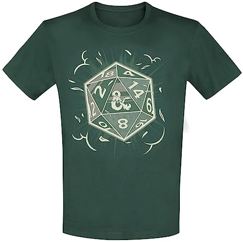 Dungeons and Dragons Dice Männer T-Shirt grün S