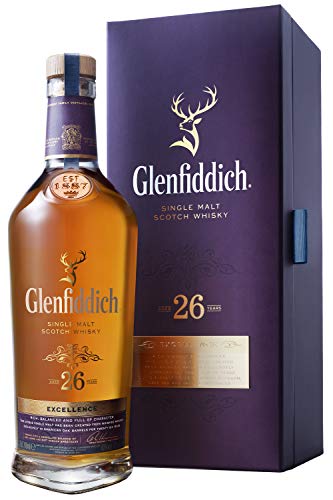Glenfiddich Excellence 26 Years Old Whisky mit Geschenkverpackung (1 x 0.7 l)
