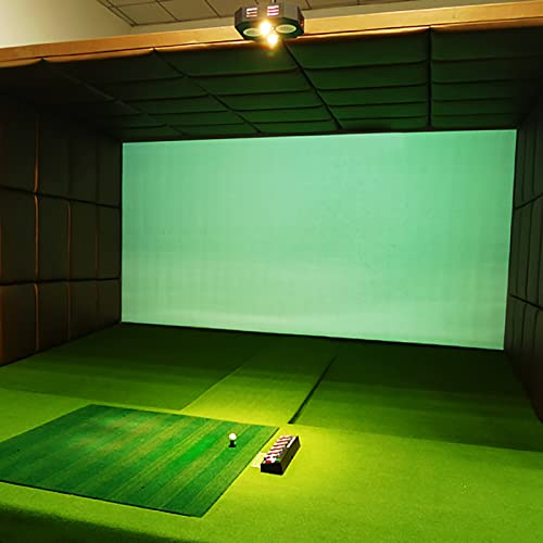 LMEILI Indoor Golf Simulator Impact Screen für Zuhause 300x500cm/9.84ft x 16.4ft Beginners Series Große Projektionsleinwand für Golftraining, Spiel-Unterhaltungs-Tools