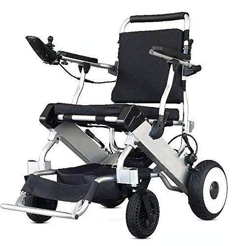 Rollstuhl, zusammenklappbarer Rollstuhl, Doppel-Lithium-Batterie, intelligenter automatischer tragbarer behindertengerechter tragbarer Rollstuhl, bürstenloser Motor
