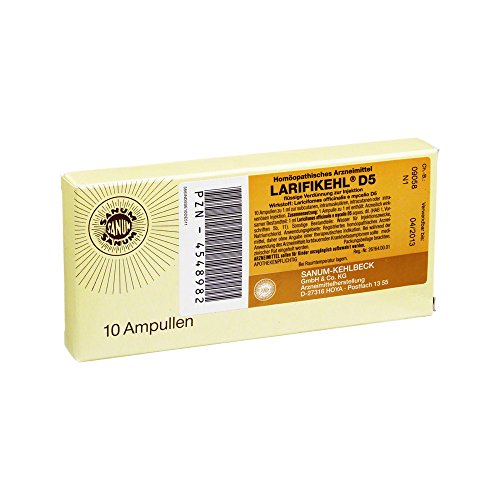 LARIFIKEHL Ampullen D 5 10X1 ml