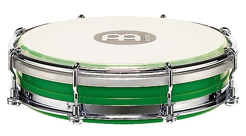 Meinl Percussion TBR06ABS-GR Floatune Tamborim (ABS-Plastik), 15,24 cm (6 Zoll) Durchmesser, grün