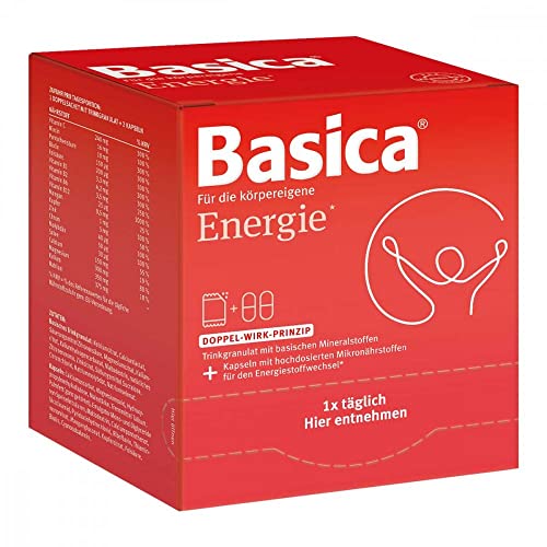 Basica Energie Trinkgranulat+Kapseln für 30 Tage 30 stk