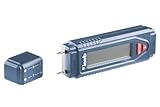 kwb Feuchtigkeitsmessgerät, perfekt als Holz-Feuchtemessgerät oder als Messgerät für Mauerwerk, inkl. 9 V Block-Batterie