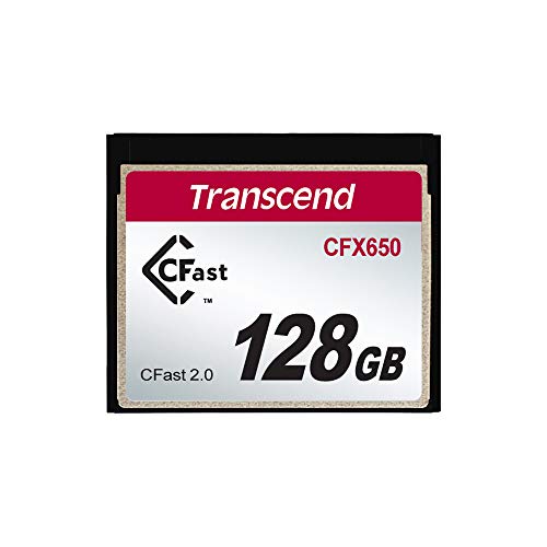 Transcend 128 GB CFast 2.0 CFX650 Speicherkarte TS128GCFX650