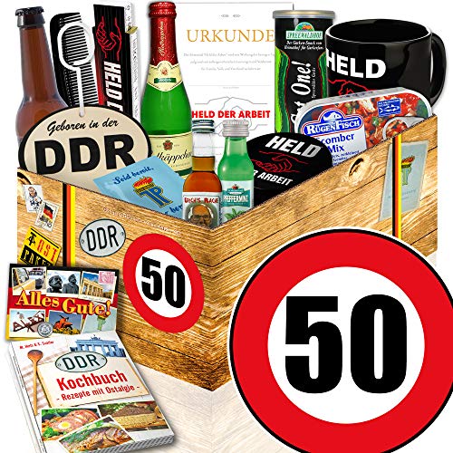Männer Paket DDR / Männerset DDR / Geburtstag 50 / Geschenk Korb für Opa