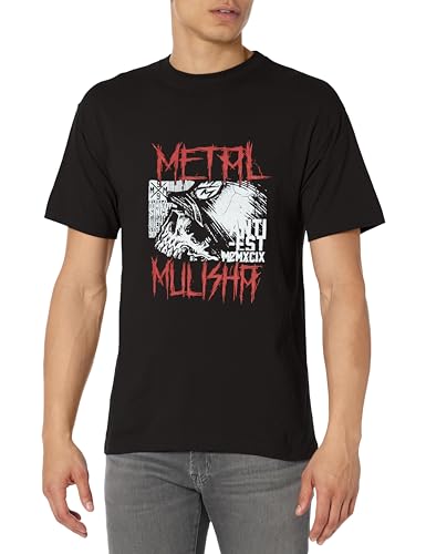 Metal Mulisha Caption Herren-T-Shirt, kurzärmelig, Schwarz, XL