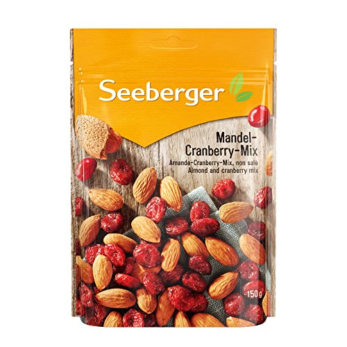 Seeberger Mandel-Cranberry-Mix, 12er Pack (12 x 150 g)