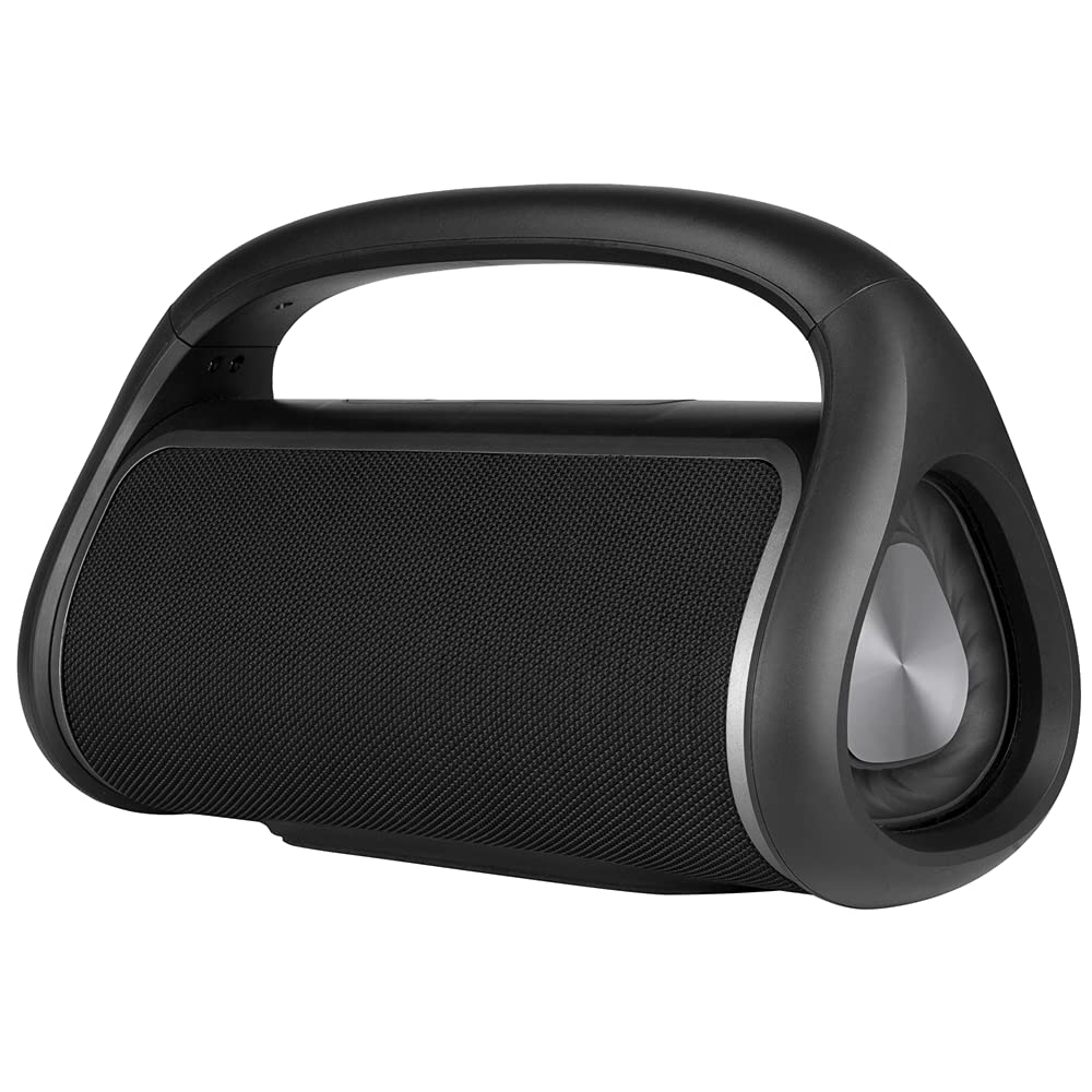 NGS Roller Slang- Tragbarer Lautsprecher mit 40 W Kompatibel mit der Bluetooth-Technologie und (USB/SD/AUX IN), Farbe Schwarz