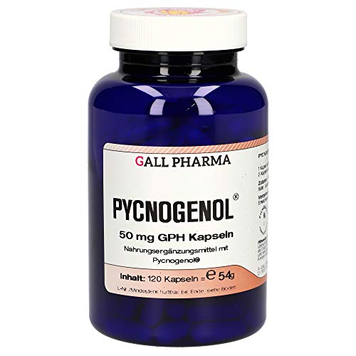 Gall Pharma Pycnogenol 50 mg GPH Kapseln, 1er Pack (1 x 120 Stück)