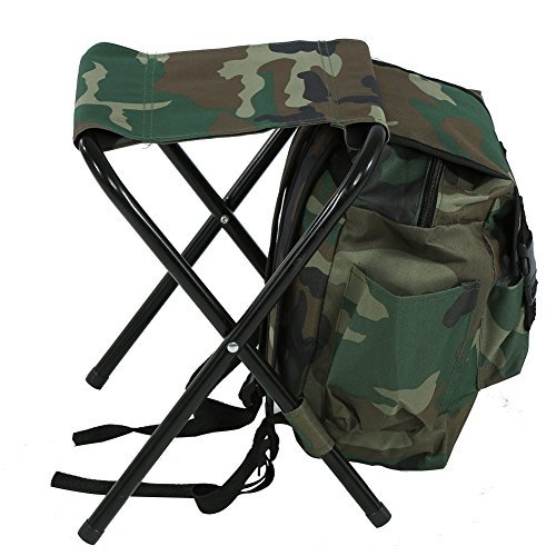 Tragbar Outdoor Stuhl Hocker Sitz mit Tasche für Angeln Camping Reisen