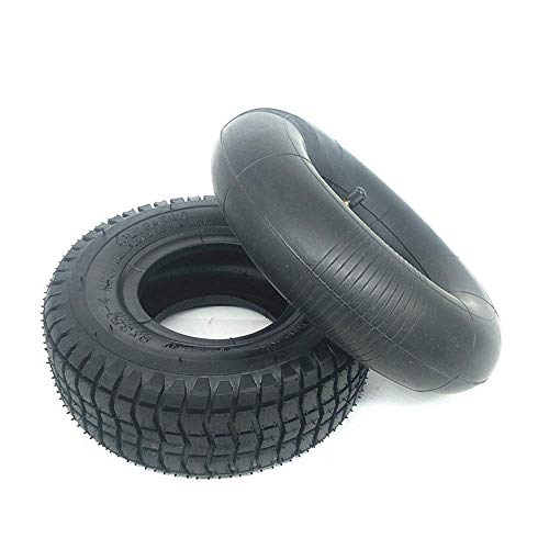 9 zoll 9x3.50-4 Rutschfester, Verschleißfester, Aufblasbarer Reifen für Ältere Dreirädrige Roller, Vollreifen, Optional, Reifenersatz