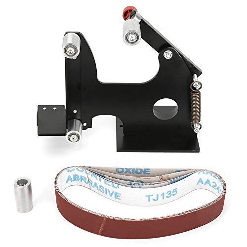 Fafeicy Schleifbandadapter-Set, Bandschleifer-Konverter zum Wechseln des elektrischen Winkelschleifers in einen Bandschleifer