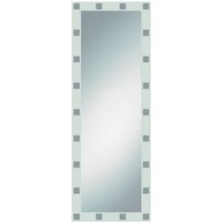 KRISTALLFORM Siebdruckspiegel »Domino«, rechteckig, BxH: 50 x 140 cm - silberfarben