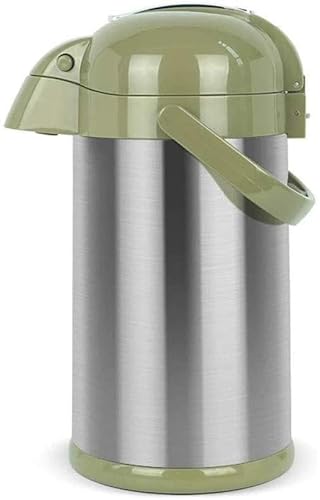 Wasserkocher Thermoskanne Edelstahl Pneumatischer Haushaltsisoliertopf Hochleistungsspender Glaseinsatz Wasserkocher 2.2L / 2.5L / 3L Thermoskanne qujunji (Size : 3L)