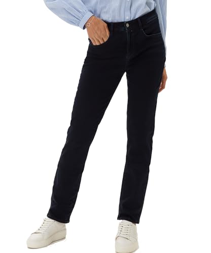 BRAX Damen Style Carola Blue Planet Jeans,Clean Dark Blue,34W / 30L (DE 44K)