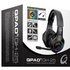 QPAD QH-25 Multiplattform Gaming Headset Stereo und 7.1, Kopfhörer mit LED Beleuchtung, Schwarz