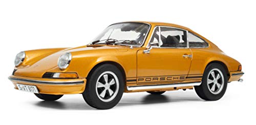 Schuco 450036100, Gold Porsche 911 S, Coupé, 1973, Modellauto, 1:18, metallic, Limitierte Auflage