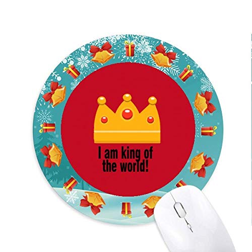 Film Words World King Mousepad Rund Rubber Maus Pad Weihnachtsgeschenk