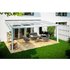Skan Holz Terrassenüberdachung Modena 541 x 307 cm Aluminium Weiß