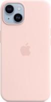 Apple Silikon Case mit MagSafe für Apple iPhone 14, Kalkrosa