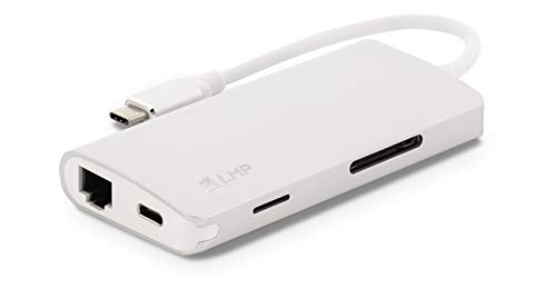 LMP 14368 USB 3.0 (3.1 Gen 1) Typ-C 5000 Mbit/s Silber, weißer Stift und Verteiler