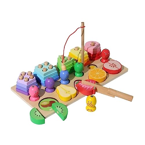 Lernspielzeug Spielset Für Kinder Lustiges Puzzle Verbesserung Der Intelligenz Alter 3–5 Kindergarten Magnetisches Angelspielzeug Kinder Gehirnspiel
