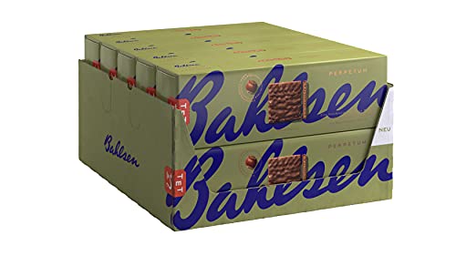 Bahlsen Perpetum Haselnuss - 10er Pack - Waffel mit Vollmilchschokolade und Haselnussgeschmack (10 x 97 g)