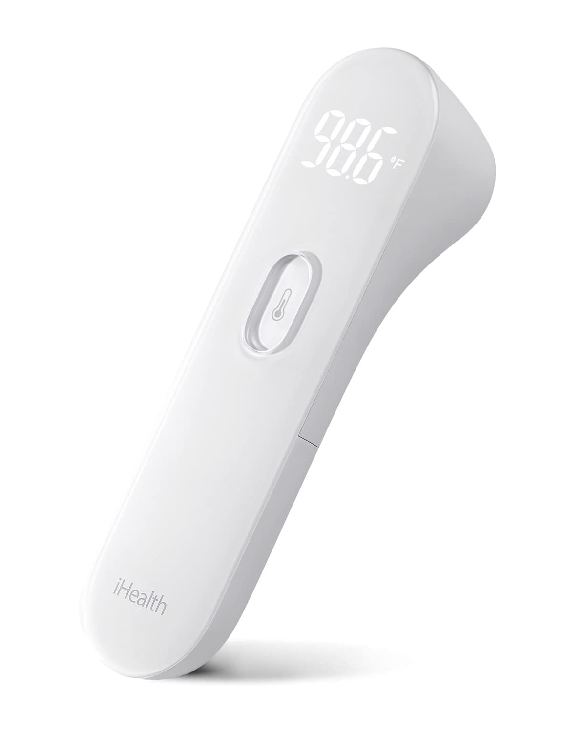 iHealth no-touch stirn-thermometer, digital-infrarot-thermometer für erwachsene und kinder, touchless-baby-thermometer mit 3 ultra-sensitiven sensoren (pt3)