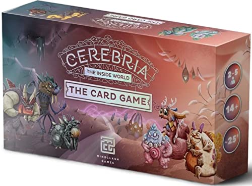 Mindlash Games - CEREBRIA:The Inside World - Card Game - English Edition