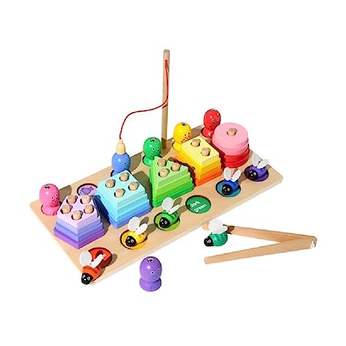 Lernspielzeug Spielset Für Kinder Lustiges Puzzle Verbesserung Der Intelligenz Alter 3–5 Kindergarten Magnetisches Angelspielzeug Kinder Gehirnspiel