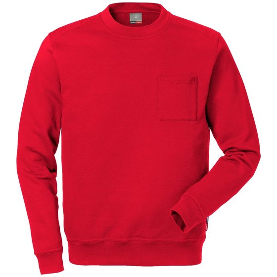 KANSAS® - Sweatshirt 100782 rot, Größe 2XL