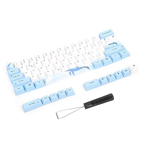 Tastaturkappe, Tastaturkappe, Sublimations-Tastaturkappe für Verschleißfestigkeit, PBT Professional Design für mechanische(6064 Qiongyu)