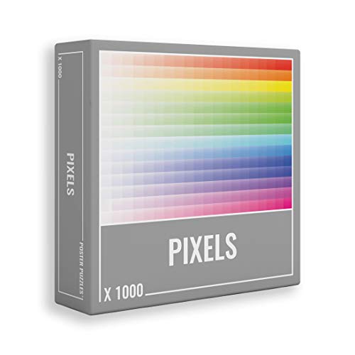 Cloudberries Pixels - Premium 1000 Teile Farbverlauf-Puzzle für Erwachsene