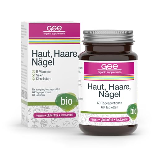 GSE Haut, Haare, Nägel Complex (BIO), 60 Tabletten, 1er Pack (1 x 36 g)