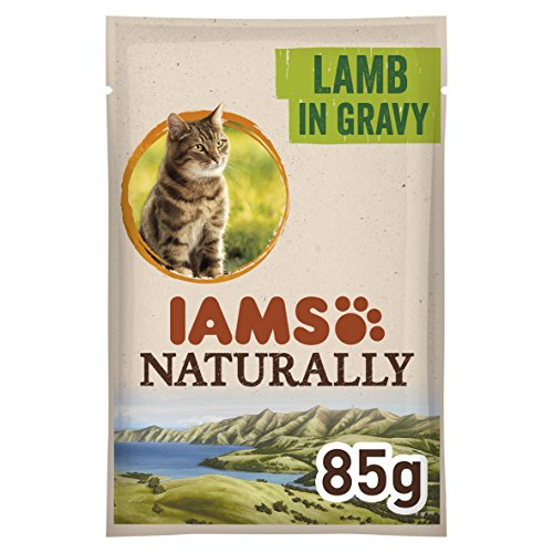 Iams Naturally Cat - New Zealand Lamb in Gravy 24 x 85 g