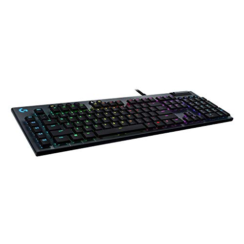 G815 LIGHTSYNC CLICKY Carbon-Tastatur M'Canique Gaming