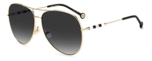 Carolina Herrera Unisex Ch 0034/s Sunglasses, J5G/9O Gold, 64