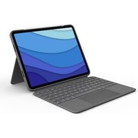 Logitech Combo Touch Tastaturcase Trackpad für iPad Pro 12,9“ (5./6. Gen) Grau