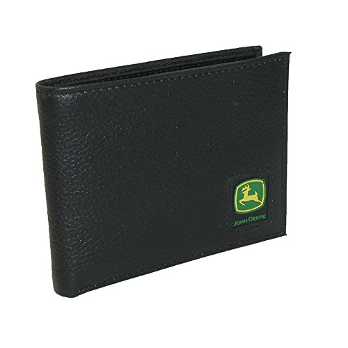 John Deere Herren Passcase Wallet, schwarz, Einheitsgröße