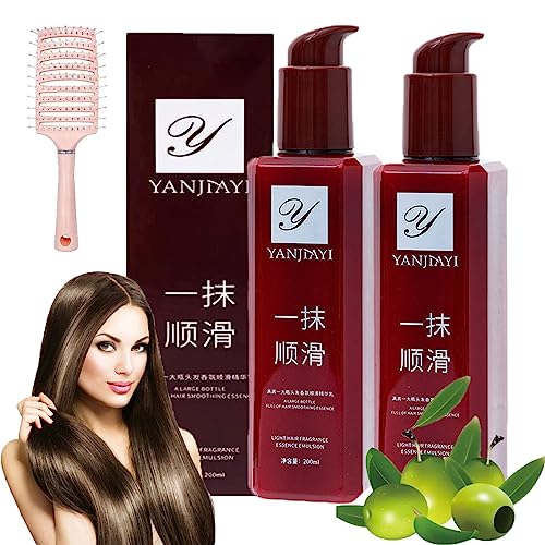 Donubiiu Magic Hair Care, Magische Haarpflege, A Touch of Magic Hair Care, Magic Hair Care Serum, Hair Smoothing Leave-In Conditioner, Nourishing Hair Conditioner, Revives Brittle Hair (2PCS)