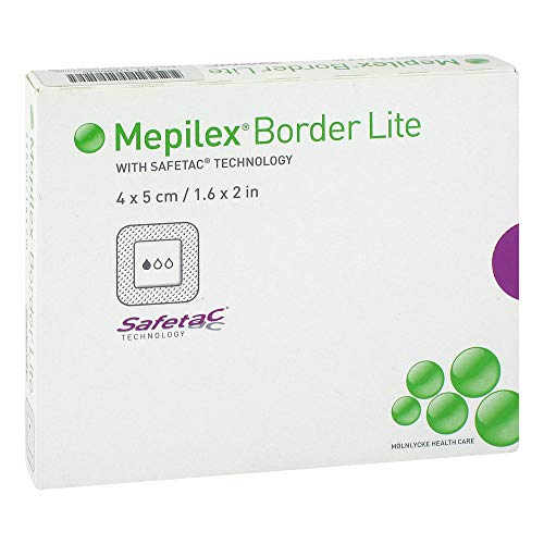 MEPILEX Border Lite Schaumverb.4x5 cm steril 10 St Verband