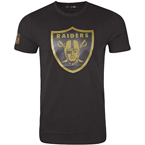 New Era Shirt - NFL Oakland Raiders schwarz/Wood camo - S